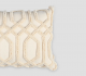 Shaggy Lace Lumbar Cushion Cover